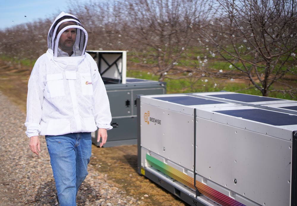 Co-Founder Eliyah Radzyner with BeeHomes