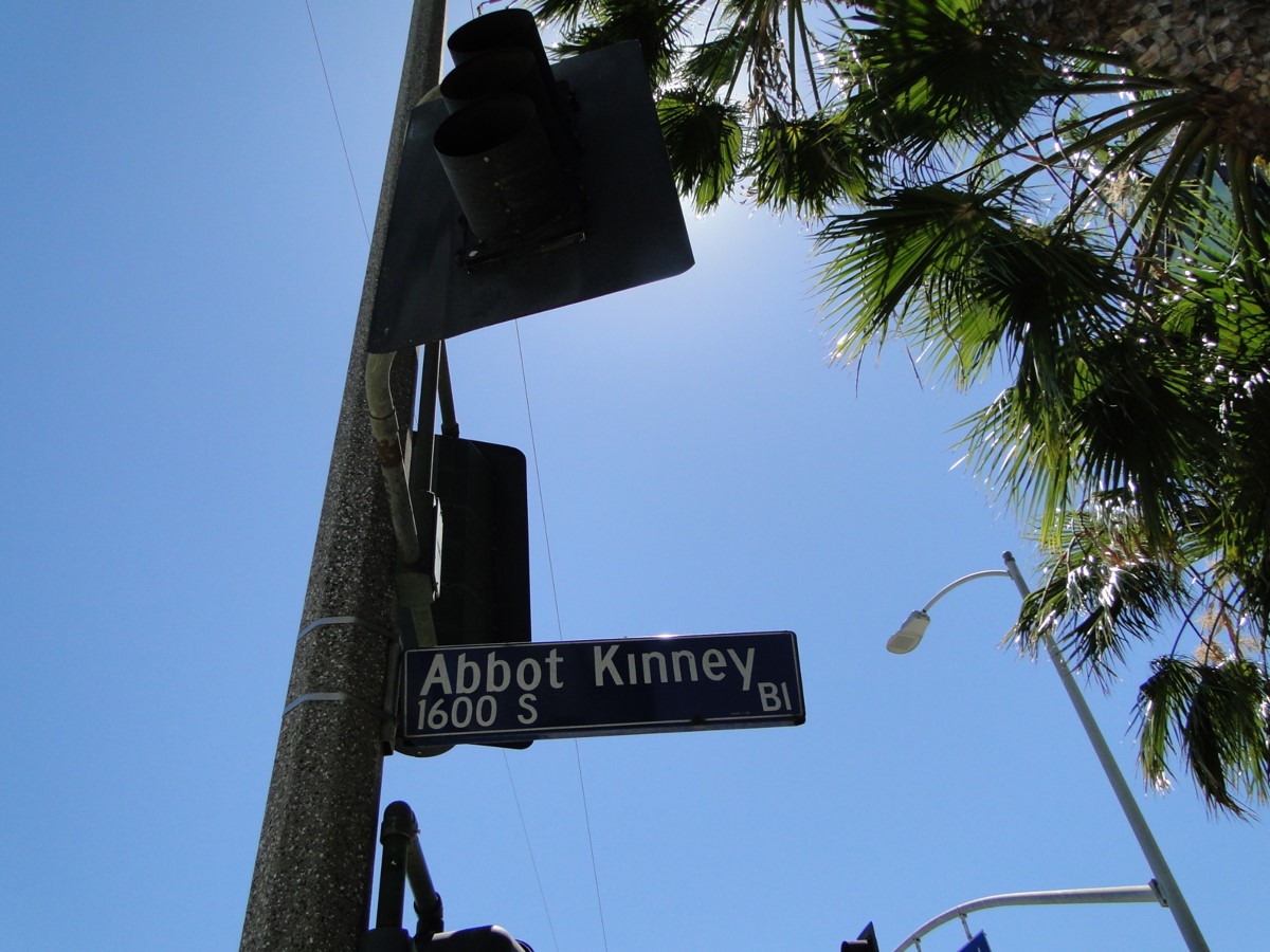 Abbot Kinney sign
