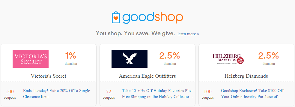 goodshop website